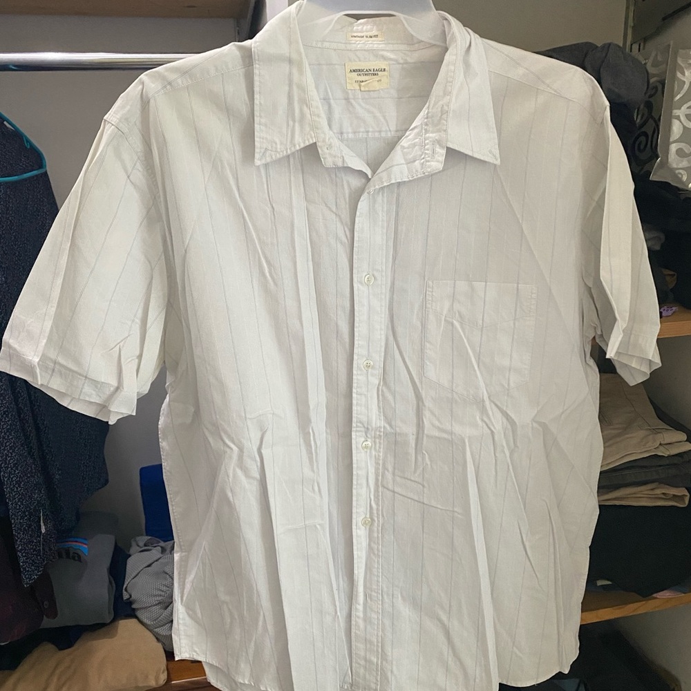 Slim fit size XXL American Eagle button down.